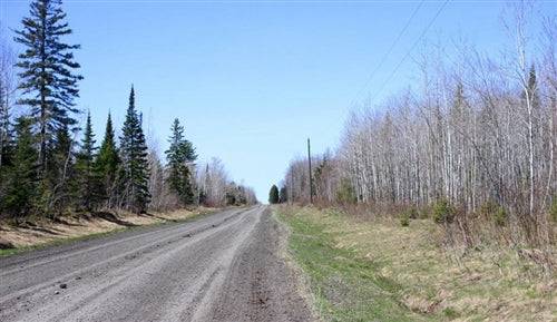 A 40-acre parcel at Abby Point in Baraga County, Michigan, with scenic views and wooded land, offered by Onlinelandsales.
