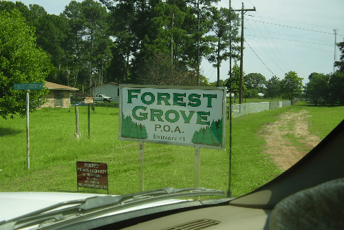 Texas, Henderson County, 0.35 Acres Lake Palestine, Forest Grove, Lots 59 & 60, Backing Lake Easement, Electricity. TERMS $303/Month