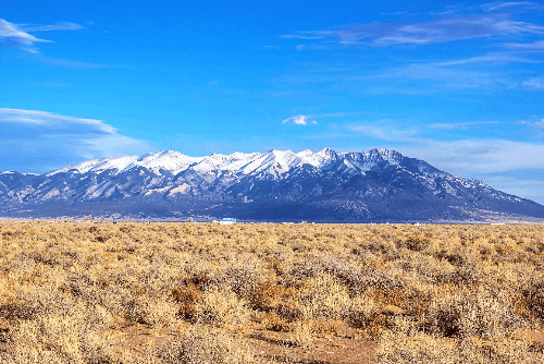 35.05-acre Mustang Division Wild Horse Ranch Phase 3 land in Alamosa County, Colorado, with scenic open landscape and natural terrain.