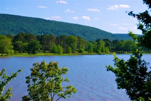 6.31-acre creek lot with lake view in Pushmataha County, Oklahoma, part of Lake View Ranch, offered by Onlinelandsales.