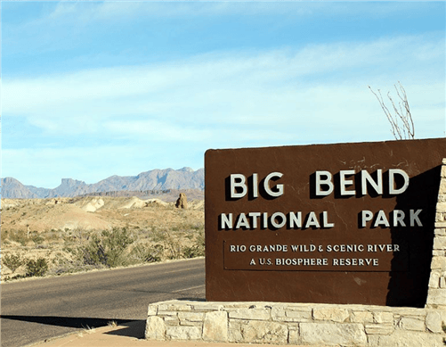 Texas Brewster County 20-acre Terlingua Ranch lot from Onlinelandsales, showing land section and surrounding natural terrain.