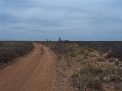 Two 1-acre Cochran County, Texas lots in Bledsoe, shown in the image, available from Onlinelandsales with affordable monthly terms